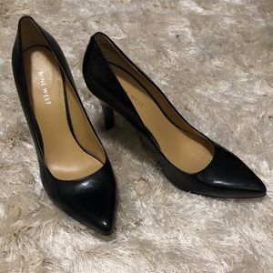 Nine West Black Heels, Size 7.5